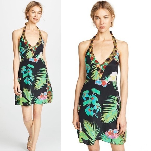 Cynthia RowleyTate Halter Dres in Jungle Paradise